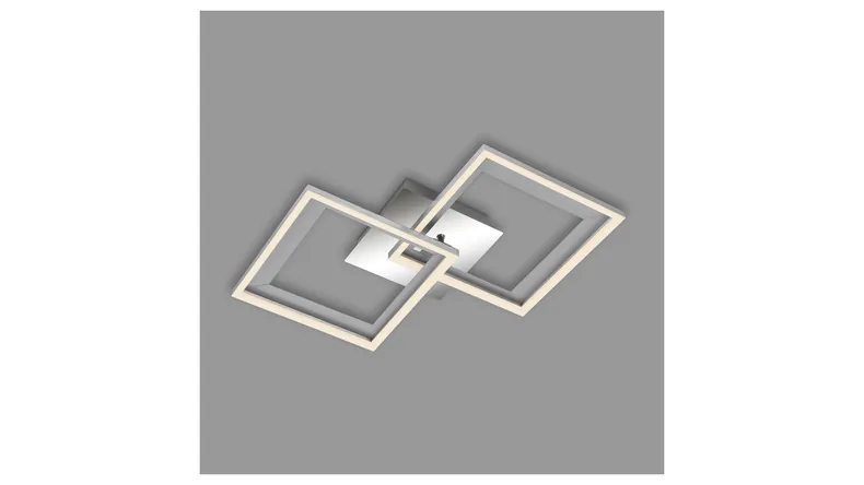 BRW Frame Led 2-позиционный металлический потолочный светильник серебристый 085517 фото №3