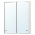 IKEA NYSJÖN НЮШЕН, шафа дзеркальна, білий, 50x60 см 104.708.30 фото thumb №1