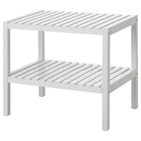 IKEA MUSKAN МУСКАН, скамья, белый, 58x38 см 503.459.57 фото