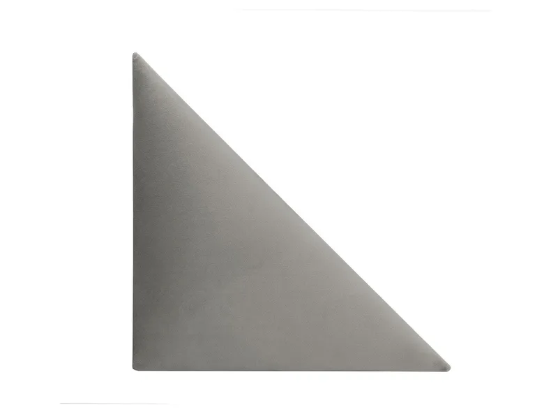 BRW Обитая треугольная панель 30x30 см серая 081252 фото №1