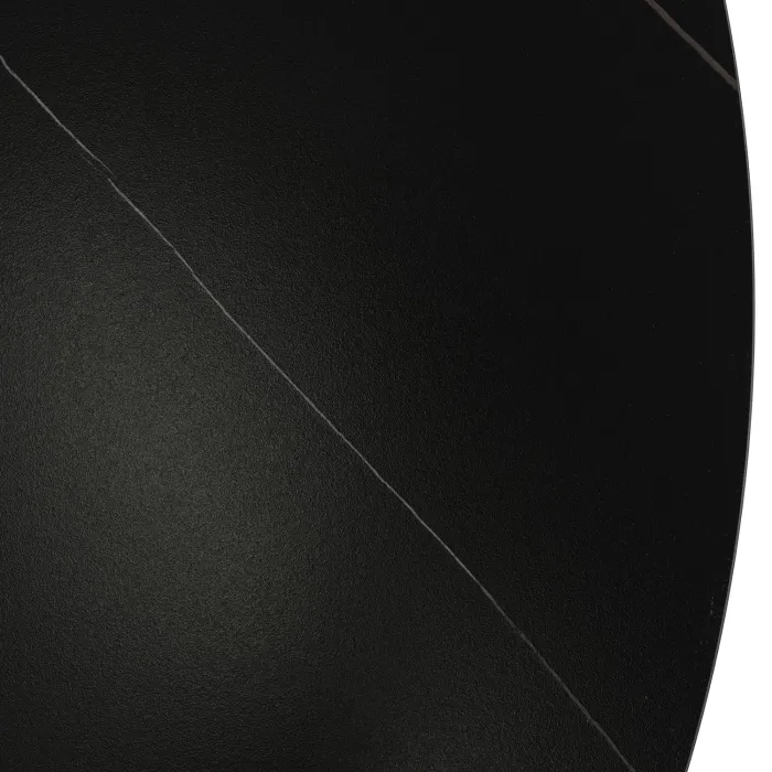 Стіл круглий MEBEL ELITE NICOLA, 120 см, Чорний фото №9