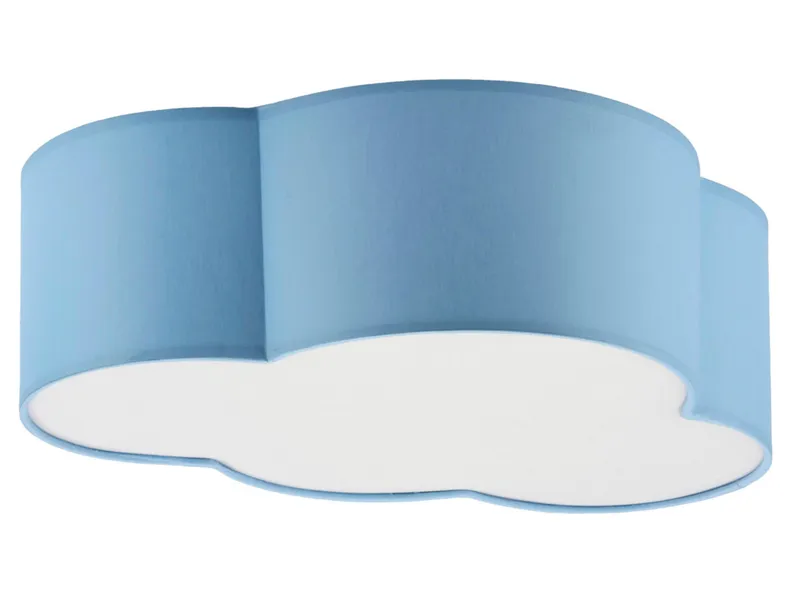 BRW Хмарний 2-місний тканинний плафон синій 078013 фото №1