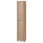 IKEA BILLY БІЛЛІ / OXBERG ОКСБЕРГ, книжкова шафа з дверцятами, імітувати. дуб, 40x30x202 см 295.631.36 фото