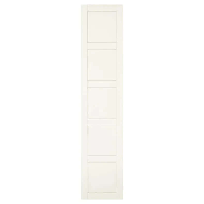 IKEA BERGSBO БЕРГСБУ, дверцята з петлями, білий, 50x229 см 899.041.80 фото №1