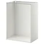 IKEA METOD МЕТОД, каркас підлоговї шафи, білий, 60x37x80 см 502.056.31 фото