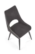 Кухонний стілець HALMAR K369 темно-сірий фото thumb №2
