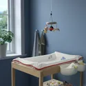 IKEA SKÖTSAM СКЁТСАМ, чехол на пеленальную подстилку, ягодный узор / белый, 83x55 см 504.447.78 фото thumb №3