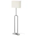 IKEA UPPVIND УППВИНД, светильник напольный, никелированный / белый, 150 см 204.378.21 фото thumb №1
