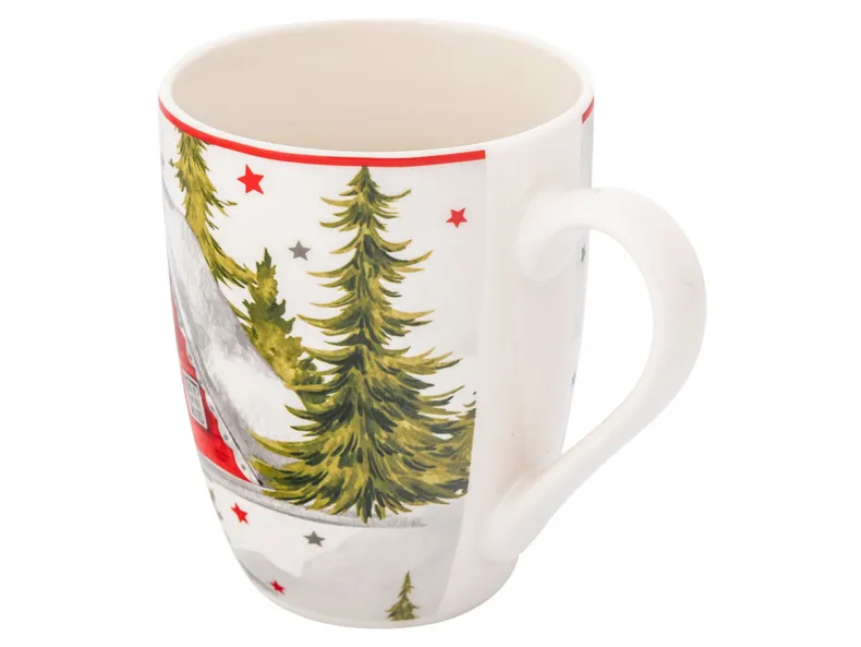 BRW Кружка NBC Christmas Mug Winter Time 370 мл микс-дизайн 096375 фото №6