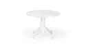 Обідній стіл HALMAR GLOSTER 106x106 см білий фото thumb №3