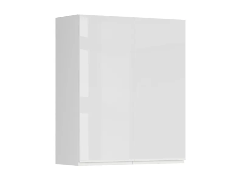 BRW Двухдверный верхний кухонный шкаф Sole 80 см белый глянец, альпийский белый/глянцевый белый FH_G_80/95_L/P-BAL/BIP фото №2
