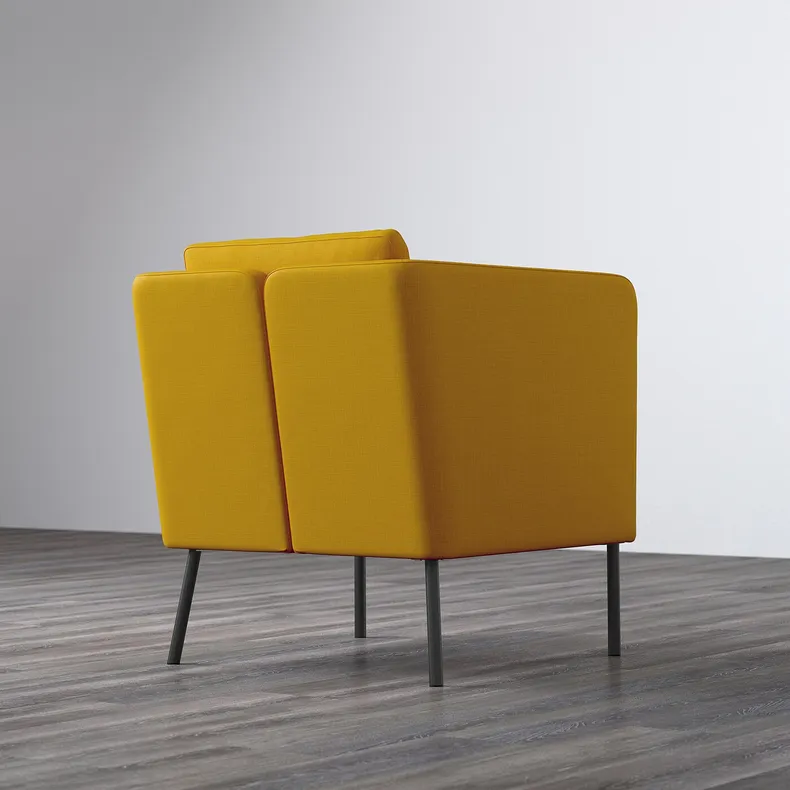 IKEA EKERÖ ЭКЕРЁ, кресло, Шифтебу желтый 002.628.79 фото №3
