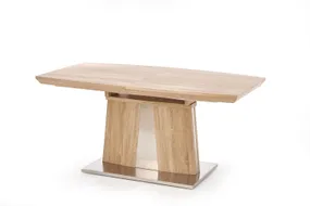 Обеденный стол раскладной HALMAR RAFAELLO 160-220x90 см дуб сонома фото