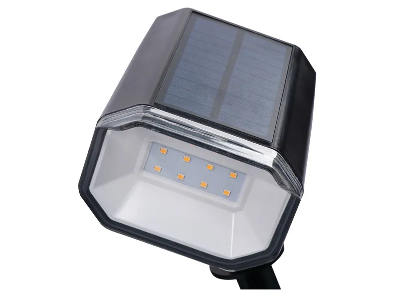 BRW Світлодіодна сонячна лампа KB SLR у пластиковому корпусі чорного кольору 093202 фото №3