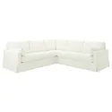 IKEA HYLTARP ХЮЛЬТАРП, чохол для кутового дивана, 4-місний, Халларп білий 205.473.15 фото thumb №2