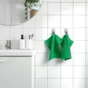 IKEA VÅGSJÖN ВОГШЁН, полотенце, ярко-зелёный, 30x30 см 505.711.39 фото thumb №3