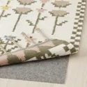 IKEA FODERLOSTA ФОДЕРЛОСТА, килим, пласке плетіння, натуральні / виготовлені вручну, 170x240 см 705.761.50 фото thumb №4