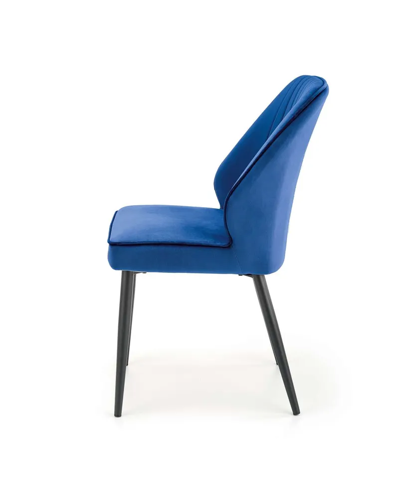 Кухонний стілець HALMAR K432 темно-синій фото №2