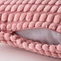 IKEA SVARTPOPPEL СВАРТПОППЕЛ, чохол на подушку, світло-рожевий, 50x50 см 205.429.97 фото thumb №2