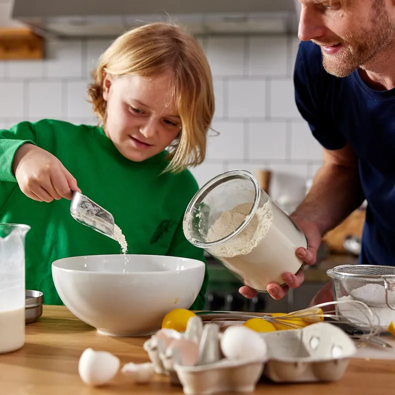 IKEA HEMKOMST ХЕМКОМСТ, сковорода, нержавіюча сталь / антипригарне покриття, 28 см 005.800.99 фото №3