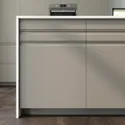 IKEA UPPLÖV УППЛЕВ, фронтальна панель шухляди, Матовий темно-бежевий, 80x10 см 304.704.95 фото thumb №3