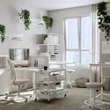 IKEA TROTTEN ТРОТТЕН, письменный стол, белый, 120x70 см 294.249.42 фото thumb №5