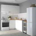IKEA KNOXHULT КНОКСХУЛЬТ, угловая кухня, белый, 182x183x220 см 493.884.05 фото thumb №2