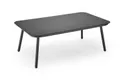 Садовий комплект HALMAR ROCCA (диван + два крісла + столик), темно-сірий / світло-сірий фото thumb №14