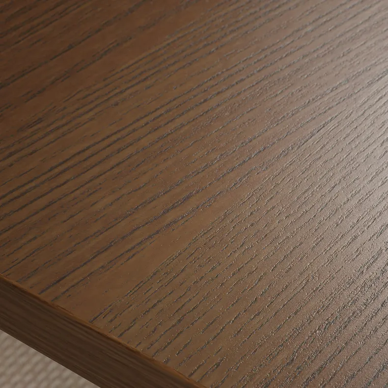 IKEA IDÅSEN ІДОСЕН, стіл регульований, коричневий/темно-сірий, 120x70 см 792.809.55 фото №9