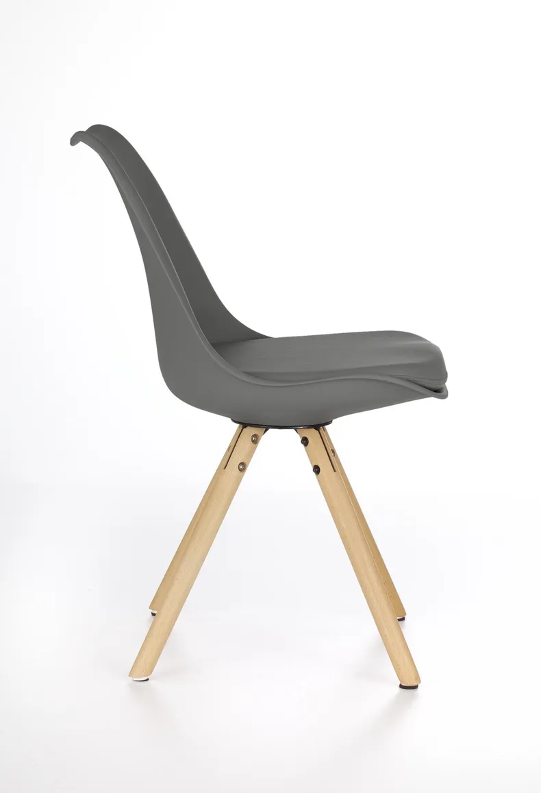 Кухонний стілець HALMAR K201 сірий фото №4