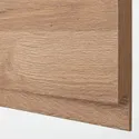 IKEA METOD МЕТОД, верхня шафа, білий / Voxtorp імітація. дуб, 40x40 см 894.570.10 фото thumb №2