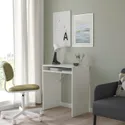 IKEA TORALD ТОРАЛЬД, письменный стол, белый, 65x40 см 904.939.55 фото thumb №2