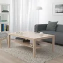 IKEA LACK ЛАКК, журнальный стол, белый крашеный дуб, 118x78 см 404.315.35 фото thumb №2