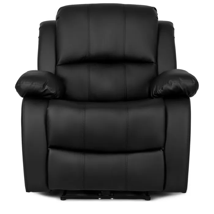 Масажне крісло MEBEL ELITE BONO, екошкіра: чорний фото №7