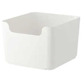 IKEA PLUGGIS ПЛУГГІС, контейнер для сортування сміття, білий, 14 l 802.347.07 фото