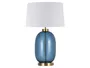 BRW Настольная лампа Amur белого и синего цвета 091755 фото