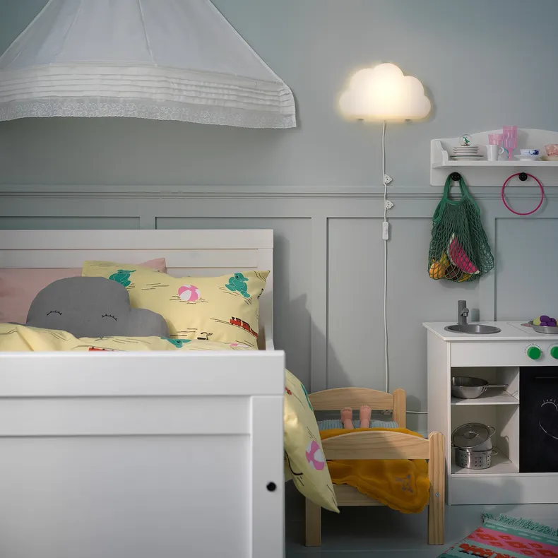 IKEA UPPLYST УППЛЮСТ, LED бра, хмара білий 304.245.16 фото №3