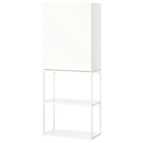 IKEA ENHET ЕНХЕТ, шафа, білий, 60x32x150 см 895.481.24 фото
