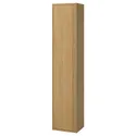 IKEA ÄNGSJÖN ЭНГШЁН, высокий шкаф с дверцей, имит. дуб, 40x35x195 см 805.350.79 фото thumb №1