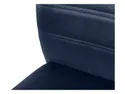 BRW Кресло с велюровой обивкой Bex с ручкой темно-синее, темно-синий/черный DUBLIN_DARK_BLUE_49 фото thumb №5