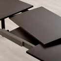 IKEA STRANDTORP СТРАНДТОРП, раздвижной стол, коричневый, 150 / 205 / 260x95 см 803.885.87 фото thumb №6