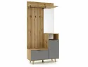 Комплект мебели для прихожей SIGNAL P-013, дуб эвока / графит фото thumb №5