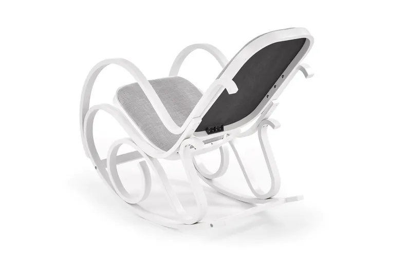 Кресло-качалка HALMAR MAX BIS PLUS, белый фото №2