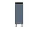 BRW Нижний кухонный шкаф Верди 30 см правый мистик матовый, черный/матовый FL_D_30/82_P-CA/MIM фото thumb №1