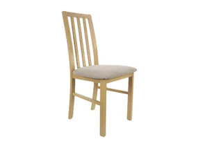 Стілець дерев'яний з оксамитовим сидінням BRW Ramen, бук / коричневий TXK_RAMEN-TX099-1-GEMMA_13_BROWN фото