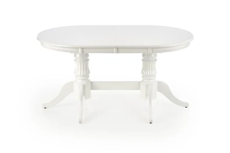 Обеденный стол раскладной HALMAR JOSEPH 150-190x90 см белый фото №11