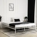 Ліжко металеве MEBEL ELITE GRIFFIN, 160x200 см, Білий фото thumb №3