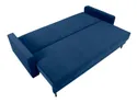 BRW Трехместный диван-кровать Bloom с велюровым хранилищем, темно-синий, Соло 263 синий SO3-BLOOM-LX_3DL-G1_B87958 фото thumb №6