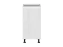 BRW Базовый шкаф для кухни Sole 40 см левый белый глянец, альпийский белый/глянцевый белый FH_D_40/82_L-BAL/BIP фото thumb №1
