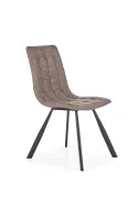 Кухонний стілець HALMAR K280 коричневий/чорний фото thumb №1
